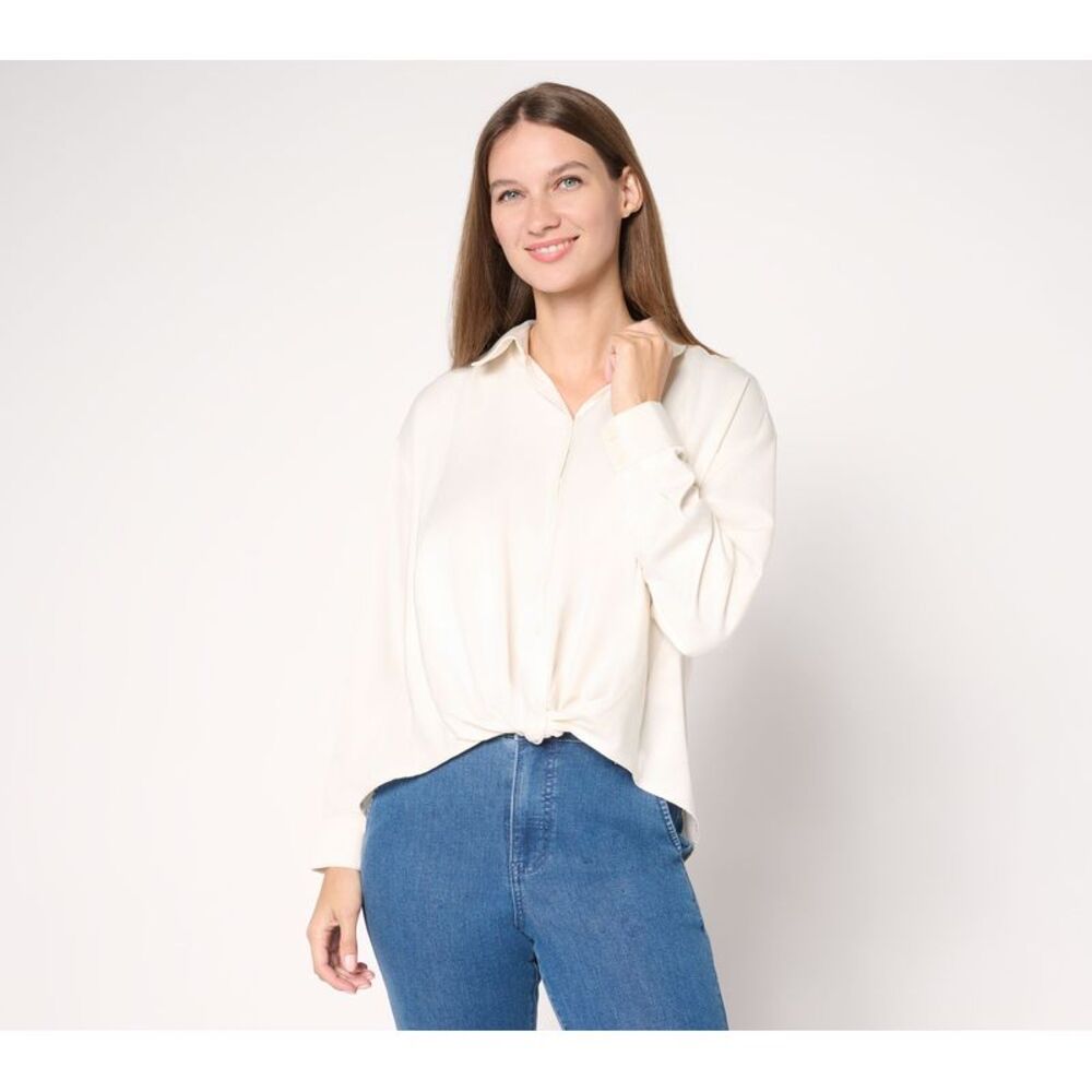 Me by Jennie Garth Women's Top Plus Sz 1X Make Your Selection: DARK BEIGE
